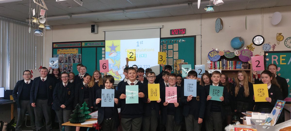Also a big shoutout to Mr Elson and his Year 8 class for exceeding 2.5 million words since September. You are the champions of term 1! 📚✨ #ReadingChampions #Year8Wins #reafingrewards