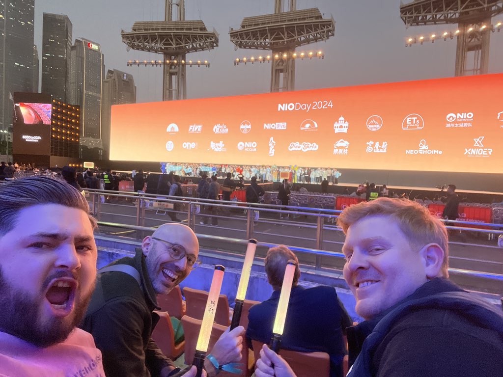 NIO Day 2024 with a few familiar faces
<a href="/InsideChinaAuto/">Inside China Auto</a> &amp; <a href="/ElliotChina/">Elliot</a>