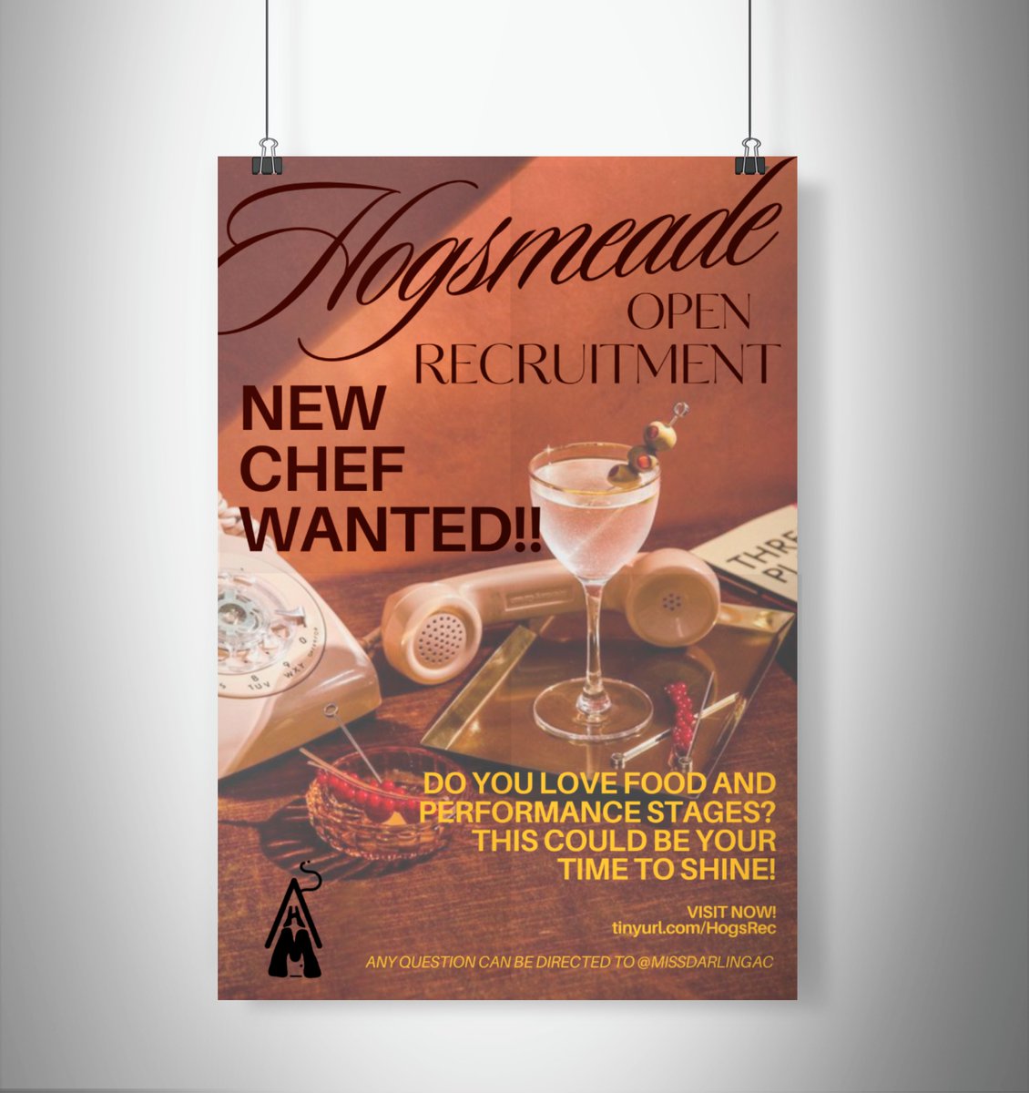 ㅤ
𝐇𝐎𝐆𝐒𝐌𝐄𝐀𝐃𝐄 𝐎𝐏𝐄𝐍 𝐑𝐄𝐂𝐑𝐔𝐈𝐓𝐌𝐄𝐍𝐓

Take a chance with us! It's your time to shine! ༉‧₊˚✧
ㅤ