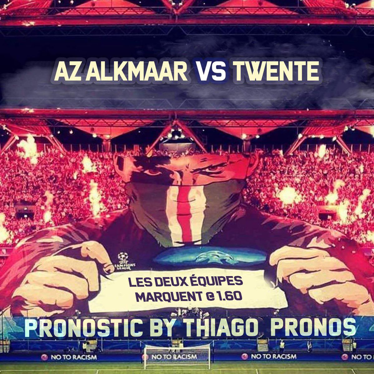 thiagopronos's tweet photo. 🤩 En route pour le 14/14 🔥 

👉 2x10€ à gagner si les 2 équipes ne marquent pas ! Pour participer: like ♥️ + RT ♻️ https://t.co/aDeXRIv8Z3