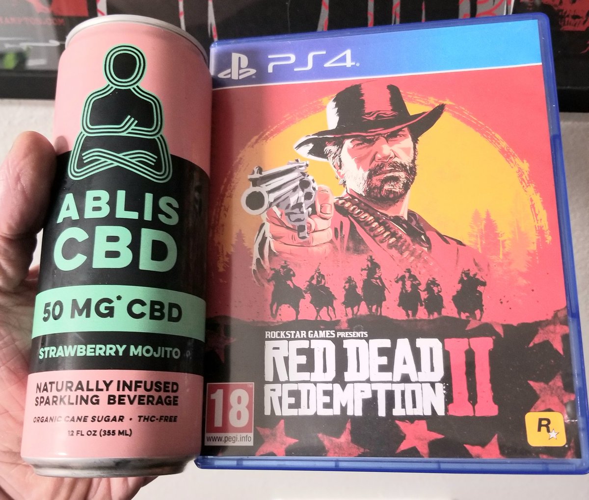TiberiusTusken's tweet photo. Got my Friday night sorted.
Red Dead Redemption and CBD beverages.
See ya at sunrise.....
#reddeadredeption2 #ablis #cbddrink #western https://t.co/CXHsLPQVS2