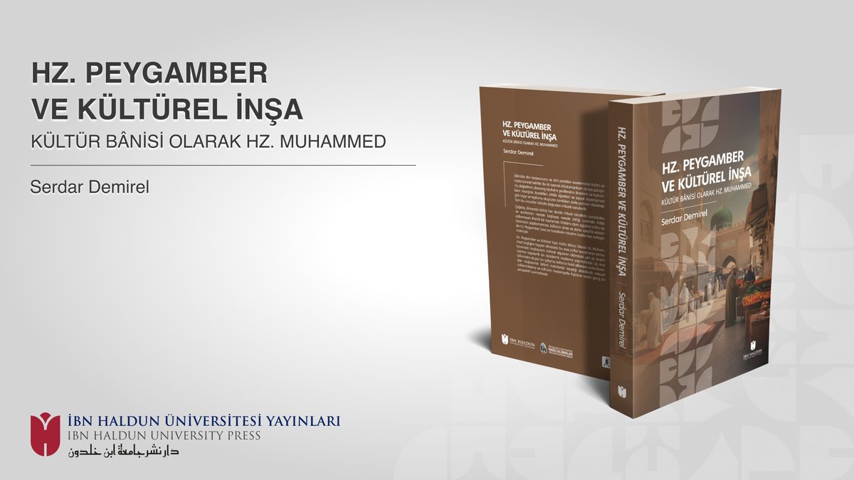 ihuyayin's tweet photo. 📢 Yeni Kitap!

📌 Hz. Peygamber ve Kültürel İnşa: Kültür Bânisi Olarak Hz. Muhammed başlığını taşıyan bu eser, kültür kavramının etimolojisinden başlayarak kültürel olguların İslâm’daki yeri ve önemi üzerine kapsamlı bir akademik inceleme yapmaktadır. Üç ana bölümden oluşan bu çalışma, kültürün farklı dillerdeki anlamlarından başlayarak İslâmî metinlerde karşılığı olabilecek mecazî kullanımlarına ve kültürün medeniyetle ilişkisine kadar geniş bir perspektif sunmaktadır.

✏️ Serdar Demirel (@serdard22)

#hzpeygamber #kültür #medeniyet #ihupress