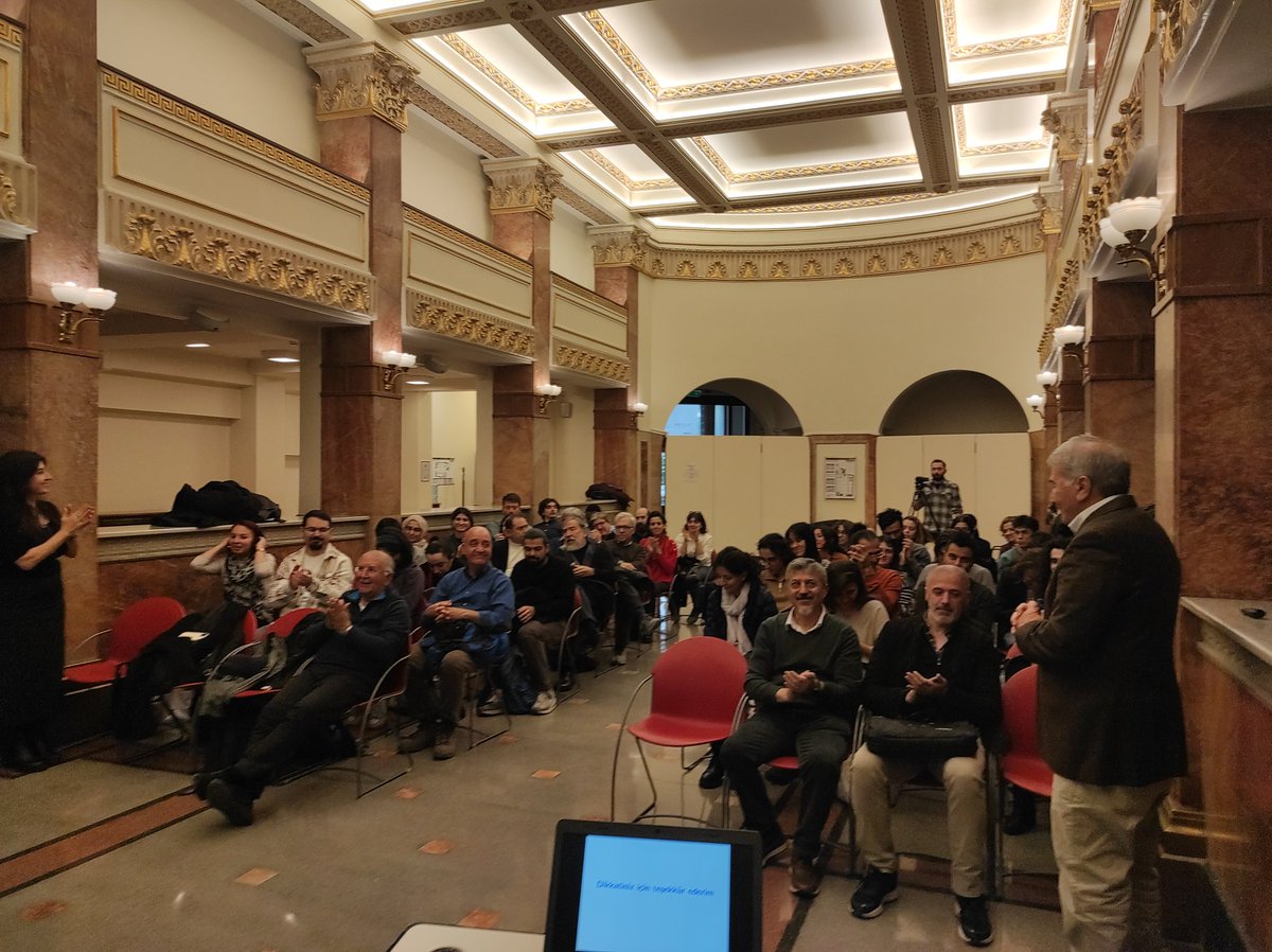 8. Tosun Terzioğlu Konuşması'ndan fotoğraflar.