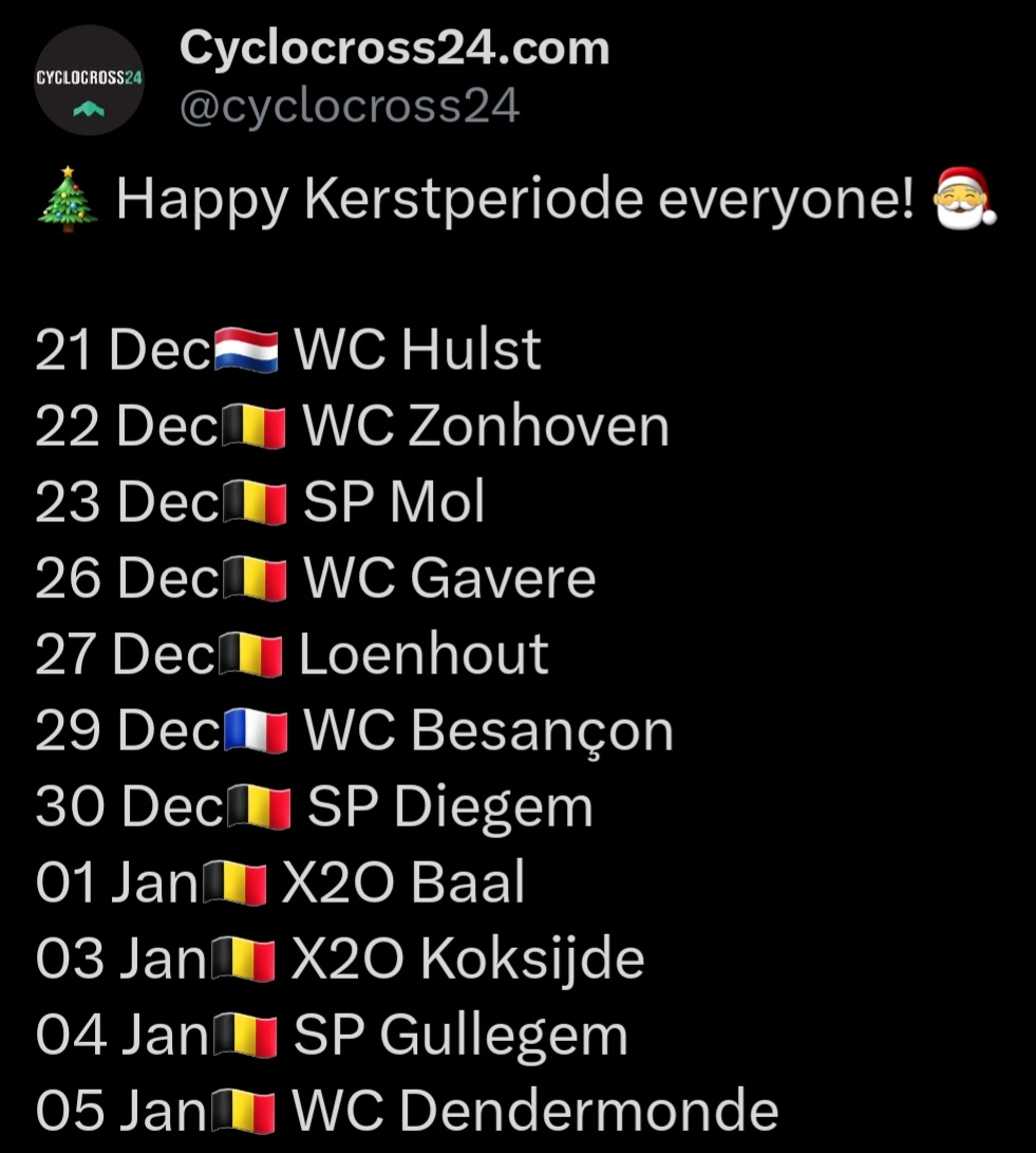 botijaus's tweet photo. Buenos días y felices días de CXfiestas¡¡¡
MAÑANA VUELVE NUESTRO D10S @mathieuvdpoel a las campas¡¡¡ https://t.co/F1bELo0Luk