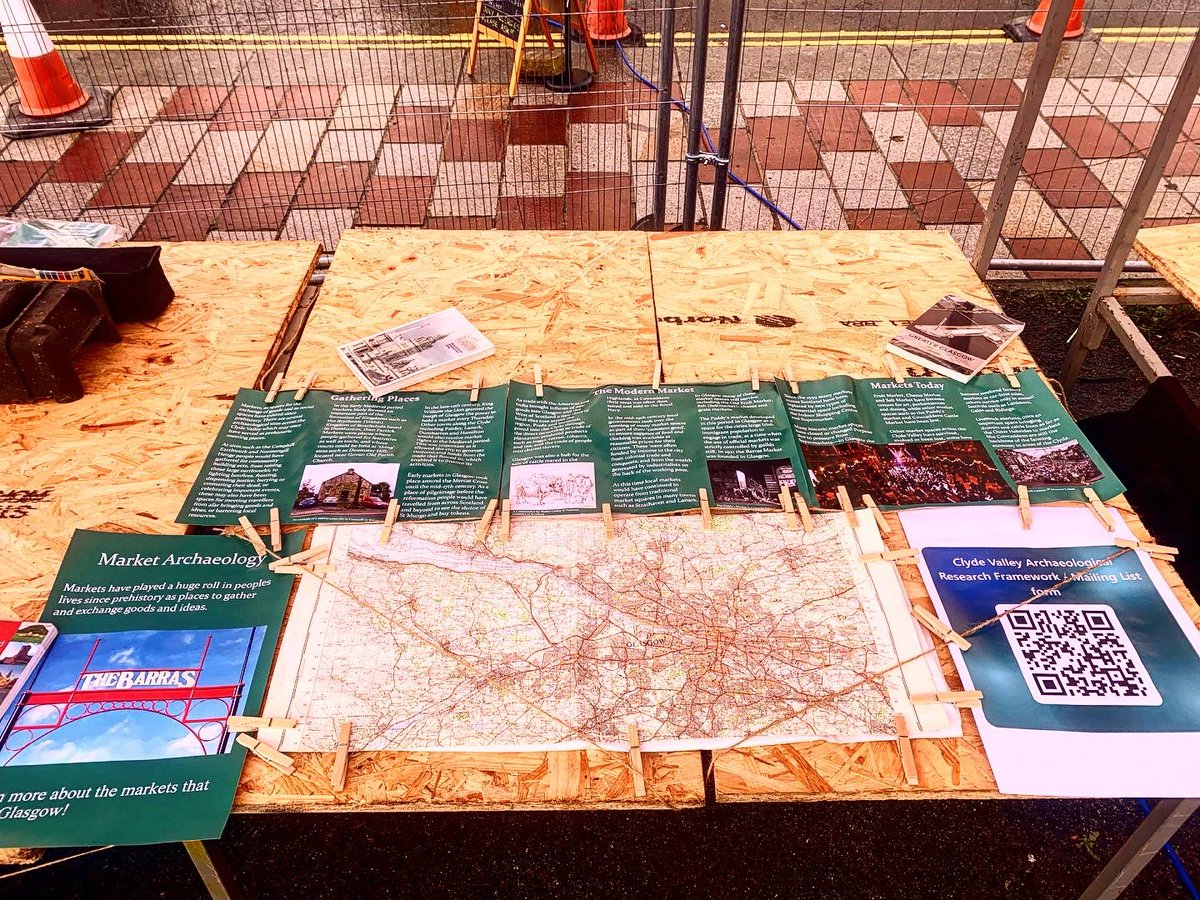 CVARF (@clydevalley_arf) on Twitter photo We’re out at the Barras Market exploring market archaeology in the Clyde Valley. If you’re out and about for some last minute Xmas shopping why not pop by!
<a href="/ScARFHub/">ScARF</a> <a href="/UofGArchaeo/">UofG Archaeology</a> <a href="/ArchScot/">Archaeology Scotland</a> #WOSAS <a href="/ScotArchStrat/">Scotland's Archaeology Strategy</a> <a href="/HistEnvScot/">Historic Environment Scotland</a> We’re out at the Barras Market exploring market archaeology in the Clyde Valley. If you’re out and about for some last minute Xmas shopping why not pop by!
<a href="/ScARFHub/">ScARF</a> <a href="/UofGArchaeo/">UofG Archaeology</a> <a href="/ArchScot/">Archaeology Scotland</a> #WOSAS <a href="/ScotArchStrat/">Scotland's Archaeology Strategy</a> <a href="/HistEnvScot/">Historic Environment Scotland</a>