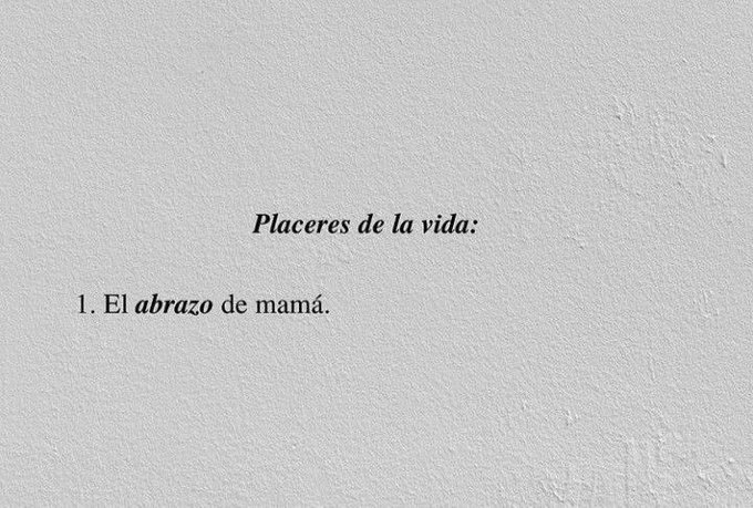 el abrazo de mamá