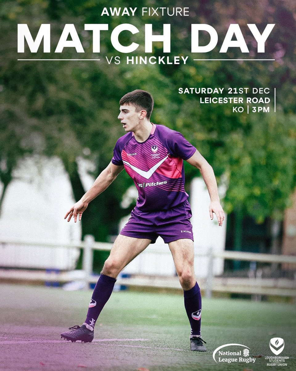 TODAY ‼️‼️‼️

Come down to support for the last game of 2024

3pm
Hinckley (A)

#nationalleaguerugby #rugby #africanviolet #HINvLOU
