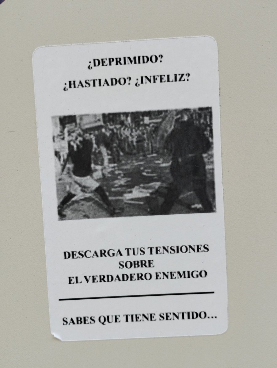 Al ridículo que ha hecho esto le diríamos que sí, que nosotras sí sabemos quién es el enemigo
La alianza patriarcado-capital es el enemigo y vosotros vais tarde como siempre 🤷🏼‍♀️