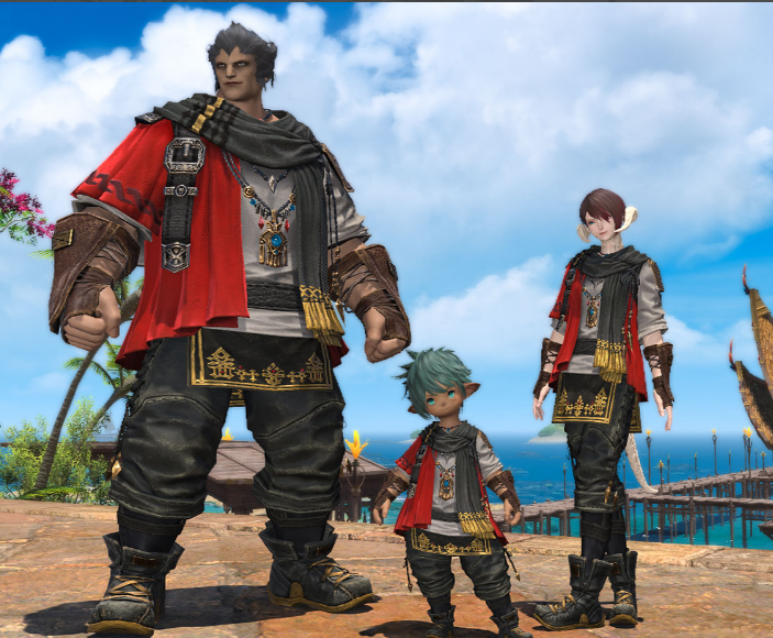ItsMashumaro's tweet photo. DOING GIVEAWAY FOR THE GRAHA OUTFIT AND WEAPONS!!!

all you have to do to enter is tell us your fave moment from #AVeryEorzeanChristmas and retweet this post.

I will draw this on New Year's Eve. 
GOOD LUCK ALL !!! https://t.co/alp5zHOnat
