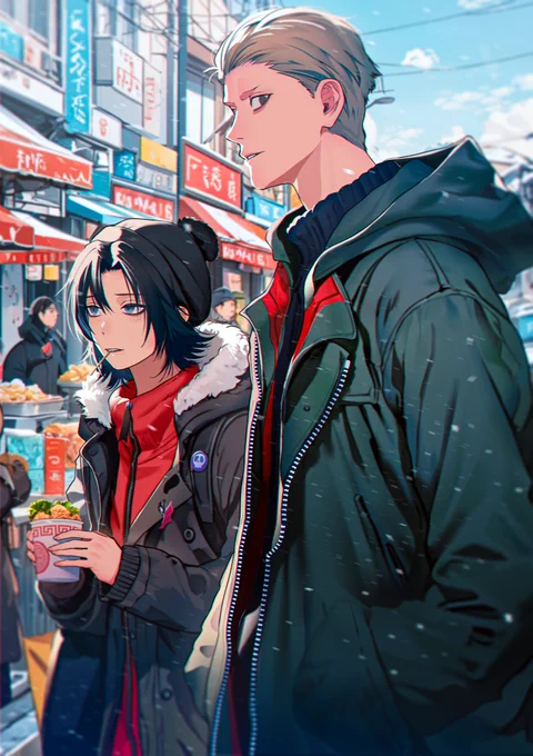 旅団の冬服が見たい 