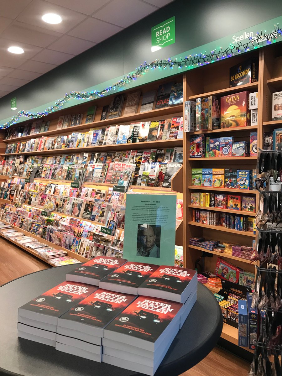 JoostvdWegen's tweet photo. Voor lezers uit Lelystad: ik signeer van 12 tot 3 zo boek ‘Boter, hasj en pillen’, in de #Readshop in de #Kroonpassage (zaterdag 21 december) https://t.co/gKjhSFAKI8