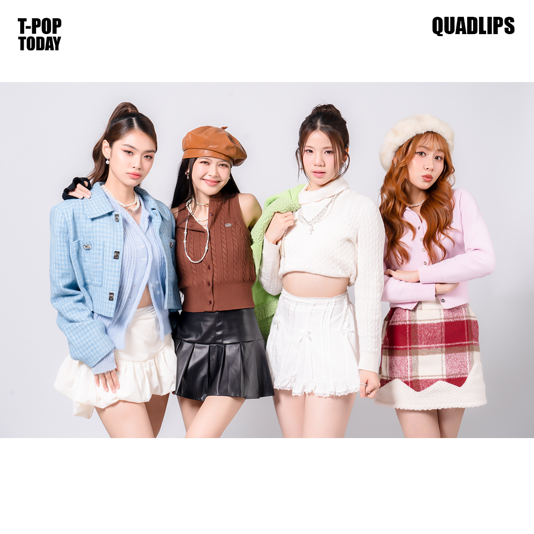 TPOPEntConnects's tweet photo. T-POP Photo Shoot : QUADLIPS
T-POP TODAY : QUADLIPS
https://t.co/1eb50jj7Be
#TPOP #TPOPTODAY #TPOPENTERTAINMENT
#Quadlips #Feni #Hina #Cole #Fame https://t.co/unpC4J16PI