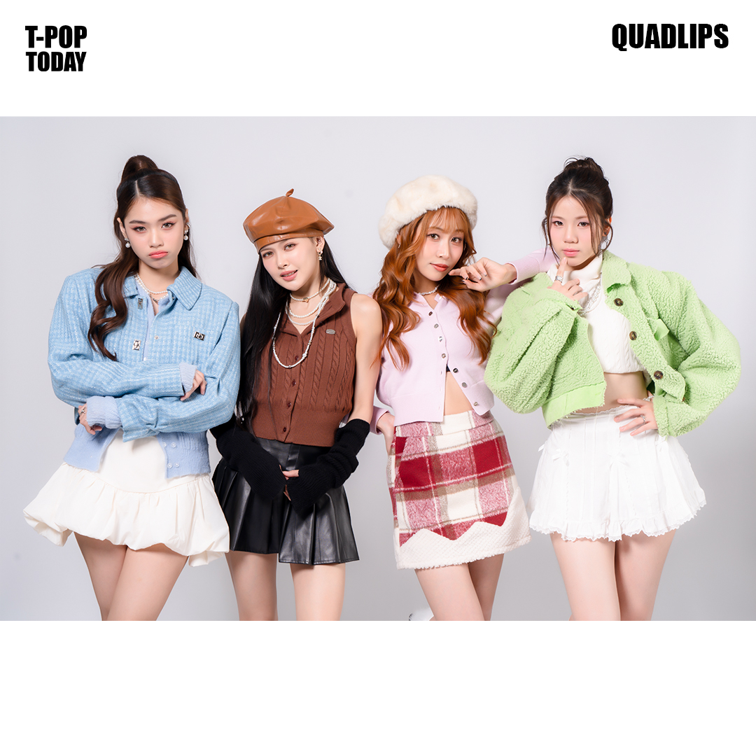 TPOPEntConnects's tweet photo. T-POP Photo Shoot : QUADLIPS
T-POP TODAY : QUADLIPS
https://t.co/1eb50jj7Be
#TPOP #TPOPTODAY #TPOPENTERTAINMENT
#Quadlips #Feni #Hina #Cole #Fame https://t.co/unpC4J16PI