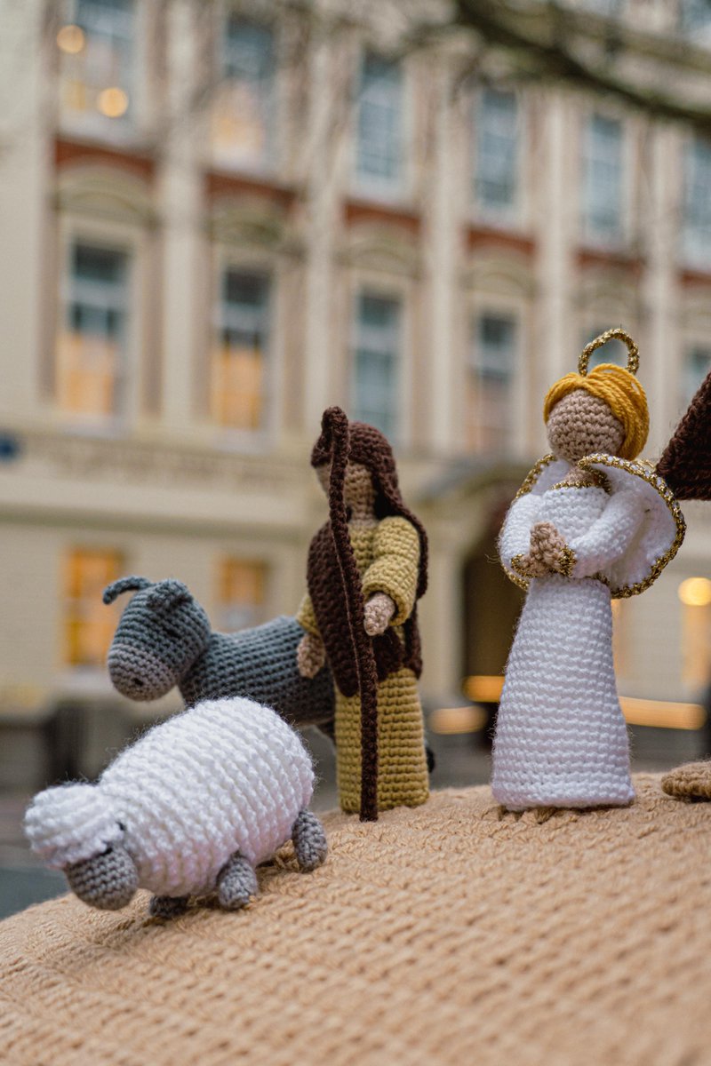 A delivery of the most special kind! 💌 

Steph's art is back, adding a touch of Christmas magic to the postbox outside our Sight and Sound Centre! ✨ It's a lovely act of crochet kindness that never fails to bring joy. Take a look at the detail!