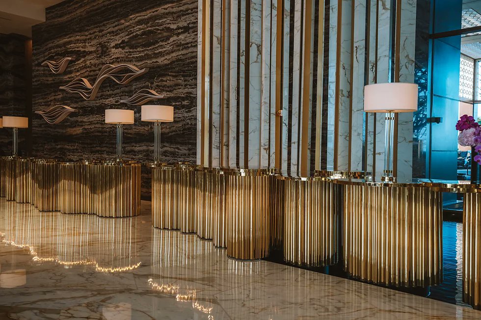 finointllc's tweet photo. The Fino Metal stands as one of the region's top providers, delivering unparalleled quality and on-time performance.
#FinoInternational #finointeriors #luxurydesign #dubailuxury #CustomMetalWork #InnovativeMetalDesigns #LuxuryInteriors #interiorconstruction #hotelfurniture https://t.co/guU42Dp5P0
