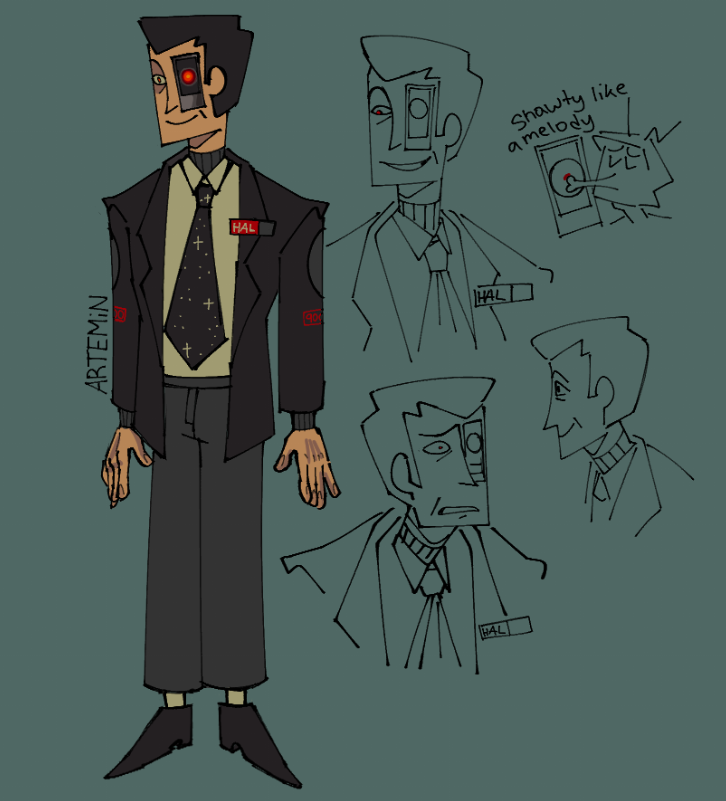 aarteminn's tweet image. shawty like a melody #Hal9000