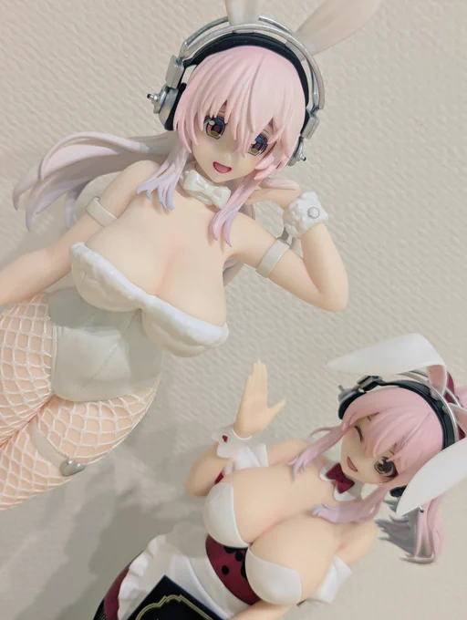 でっかくてかわいい〜!!これがプライズ?網タイツが布なんですが?!一体一体人の手で履かせてるんでしょ?すごくてすごいしそに子ちゃんはかわいしデカい! 