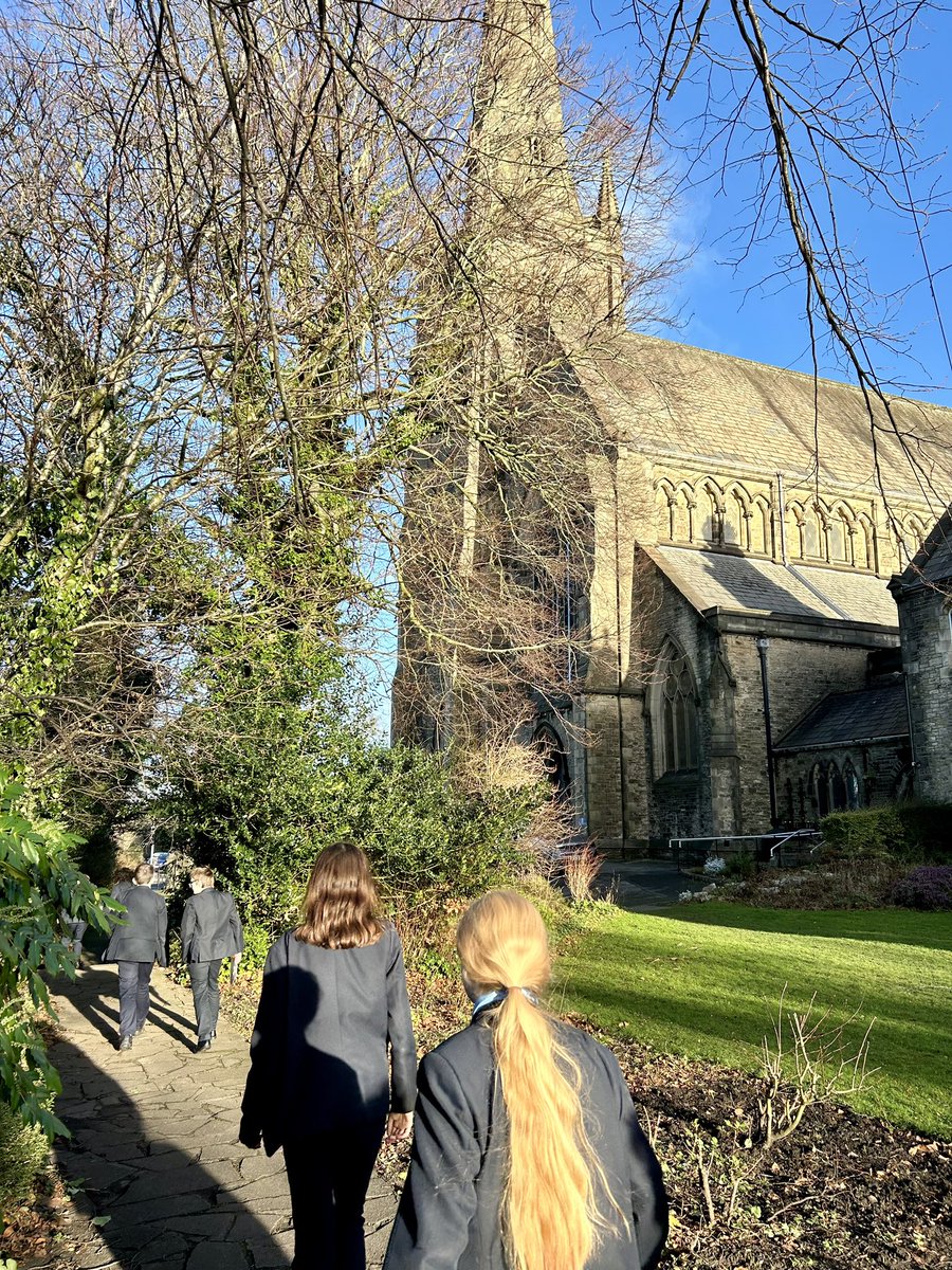 We have raised over £3000 for our local homeless charity and collected items to make care packages for those who are street homeless. Our Caritas Ambassadors delivered the items, popped into Nazareth House and the Cathedral to round off the term. #AspireAchieveServe