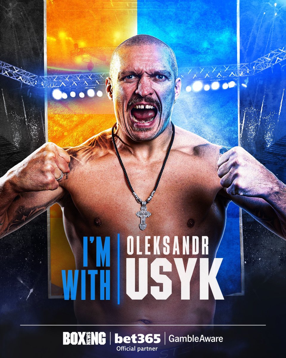 RT if you’re #TeamUsyk today 🇺🇦

Bet on the fight with <a href="/bet365/">bet365</a>: buff.ly/4gpGfwW

#UsykFury2 #Ad 18+ GambleAware