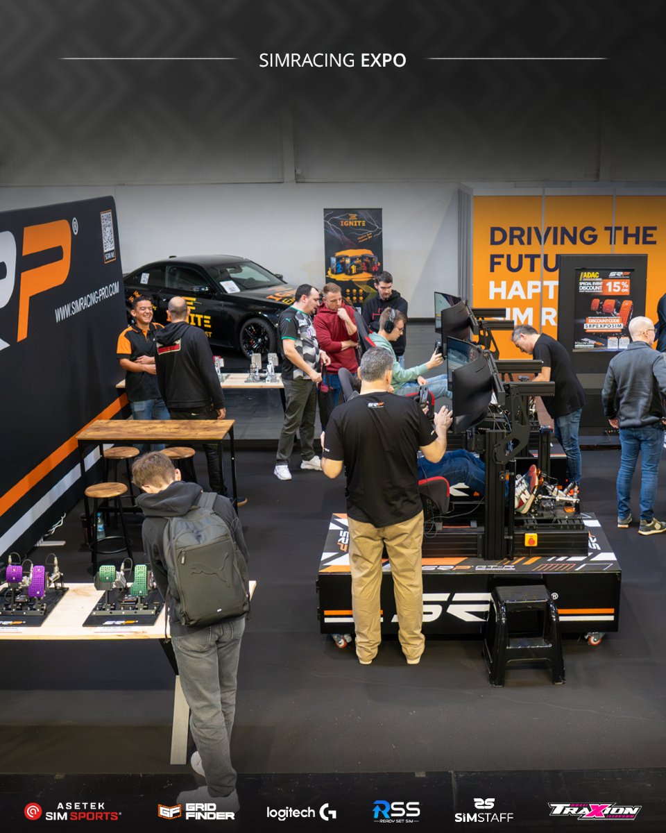 SimRacing Expo (@simracingexpo) on Twitter photo The <a href="/SRPsimracingpro/">SRP SimRacing-Pro.com</a> stand at the SimRacing Expo was buzzing! 💪🏼
Visitors had the chance to get hands-on with SRP's products and experience it first hand. 🔥
Did you get a chance to try it out? Share your thoughts in the comments! 👇🏼 The <a href="/SRPsimracingpro/">SRP SimRacing-Pro.com</a> stand at the SimRacing Expo was buzzing! 💪🏼
Visitors had the chance to get hands-on with SRP's products and experience it first hand. 🔥
Did you get a chance to try it out? Share your thoughts in the comments! 👇🏼