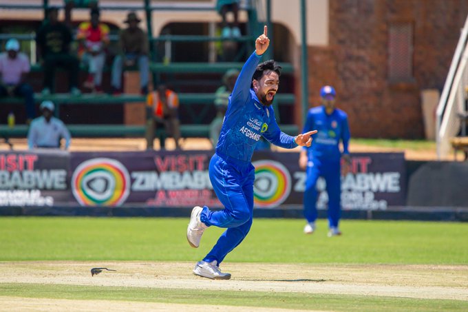 AFG bundled out the hosts ZIM for 127 runs!