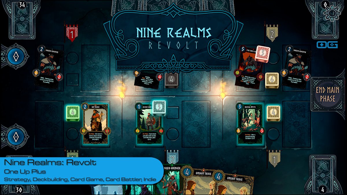 OverageGmngCom's tweet photo. OG plays Nine Realms: Revolt!
https://t.co/5FQ69q0OYH
Like & Sub!
@MaggieXu628
#strategy #cardgame #deckbuilder #deckbuiling #story #IndieGameTrends #IndieWatch #IndieDev #GameDev #IndieGameDev #IndieGame #IndieGames #Gameplay #letsplay #gaming https://t.co/HX2NzoJUFF
