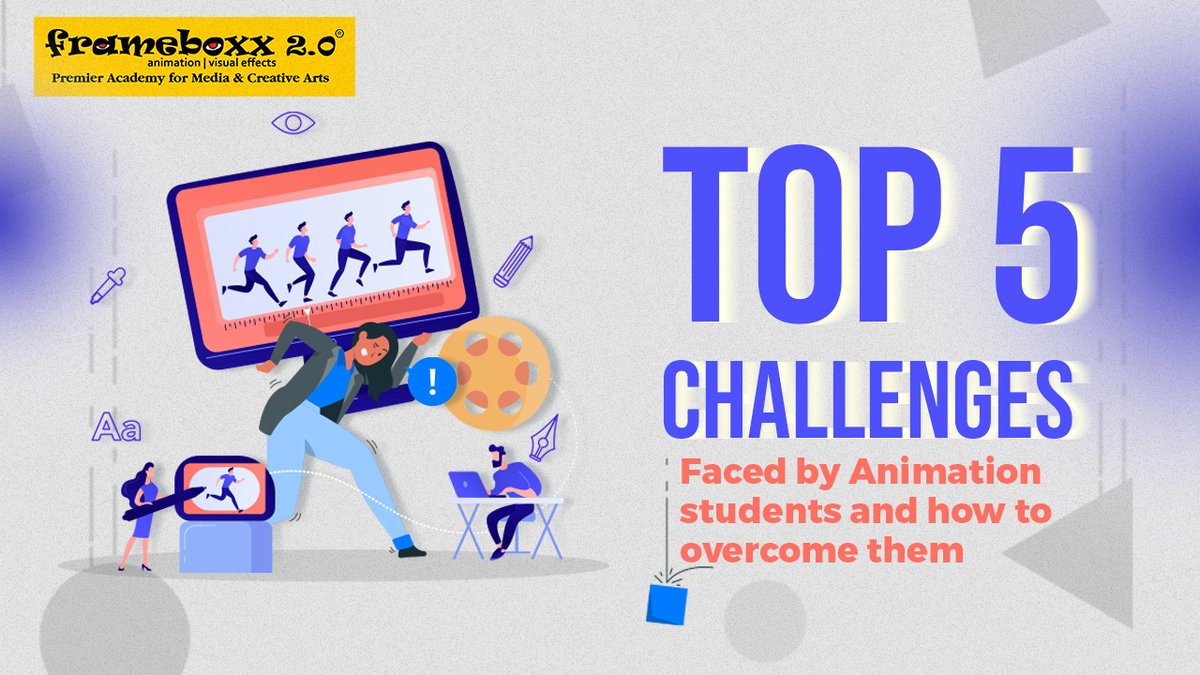 Top 5 Challenges Faced by Animation Students and How to Overcome Them
To read full blog check out the below link,
frameboxx.in/.../top-5-chal…...
.
.
.
#frameboxx #frameboxxblog #newblogpost #animationstudent #animation