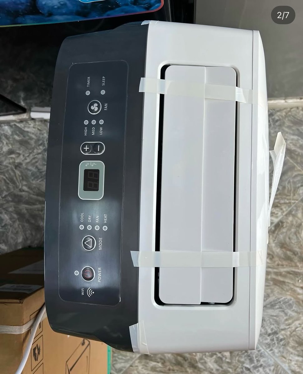 BarackStore_'s tweet image. Na hili joto ushindwe wewe tu.

Hisense POTABLE AC 

▪️UWEZO: 1200 btu 
▪️ User-Friendly Control and Display
*  Self-Diagnosis &amp;amp; Auto Protection
*  Independent Dehumidifier
*  Self-Evaporative Movement System

✅* Price: 1,100,000

:Location: K/Koo MSIMBAZI NA MAGILA

:WhatsApp:…