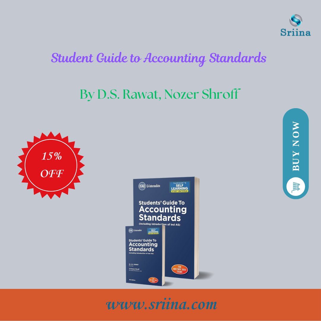 SriinaRetail's tweet image. Struggling with Accounting Standards? Say goodbye to confusion and hello to clarity! 📚🚀
.
.
.
.
shop now - sriina.com/students-guide…
#accountingstandards
#studentguide
#learnaccounting
#financestudents
#studytips
#FutureAccountant
#StudySmart
#Sriina