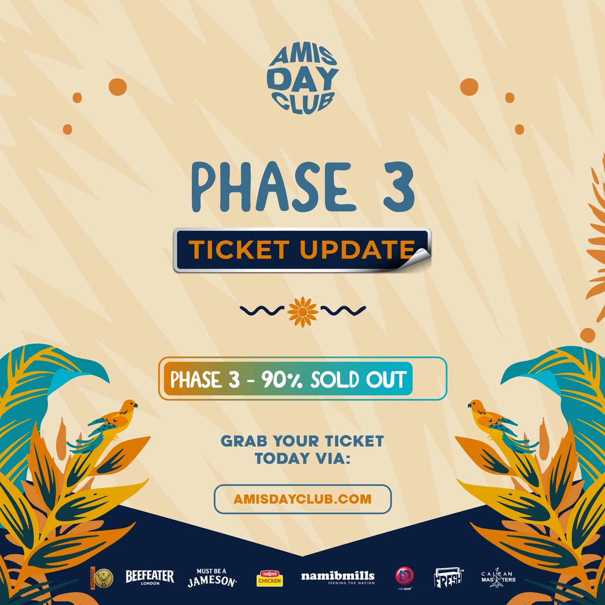 amisdayclub's tweet photo. It’s almost time! 🚀 Final tickets for #ADC17 are flying! Don’t miss out—grab yours now at https://t.co/sd3MsEj0Pf. 🥂 Fun in the sun awaits! Stay tuned for more announcements & giveaways! 🤍 https://t.co/sV9ylWIc6Q