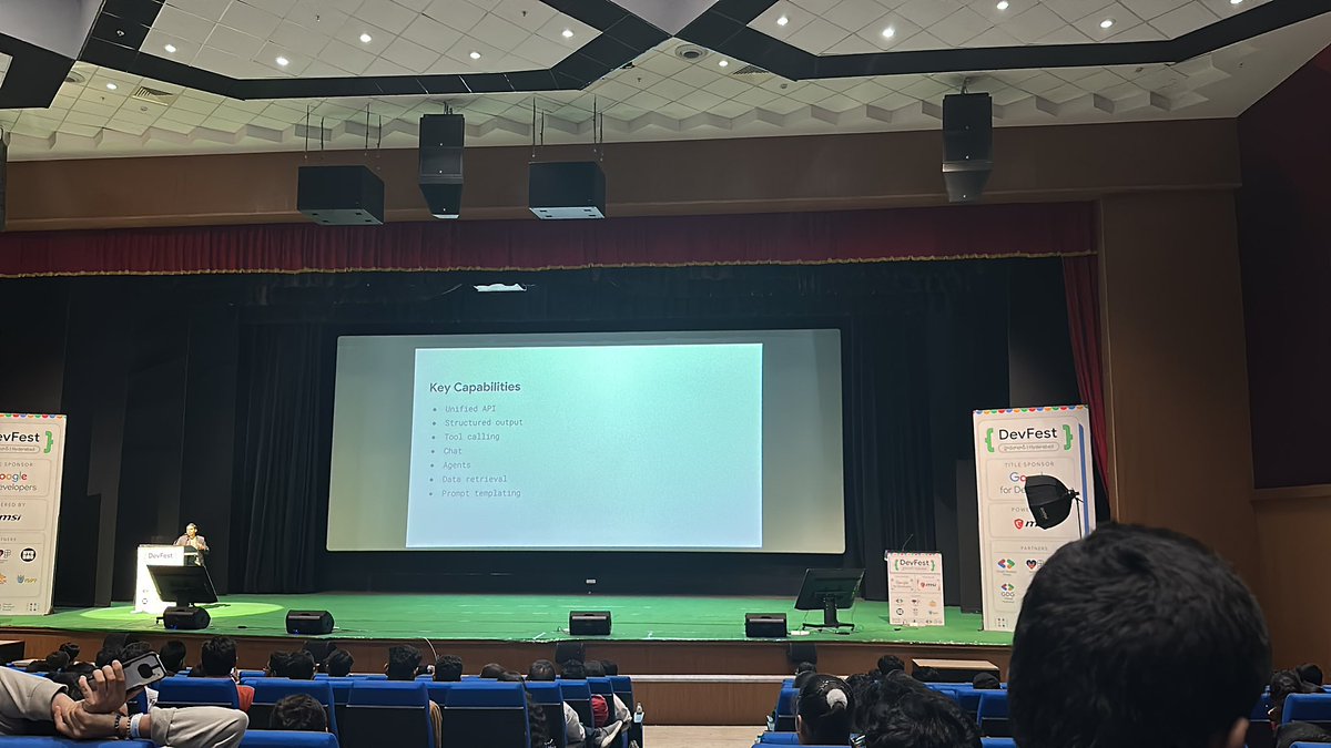 RamanaUlsa's tweet photo. Firebase Genkit

Ai agent all you need 
at DevFest Hyd
#DevFestHyd24 #GDGHyd #TechInHyd #GoogleDeveloperGroupsHyderabad https://t.co/9nvN6qcYTr