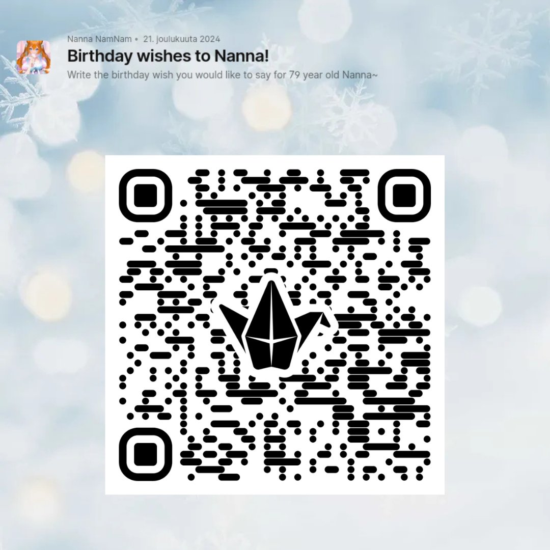 nanna_namnam's tweet photo. °❆⋆.ೃ࿔*:・
20.12.
You can now give some lovely words to me~
https://t.co/DsFpMqJmNR
#vtuberen #twitchstreamer #december #christmascalender https://t.co/ESmO9e4ZFh