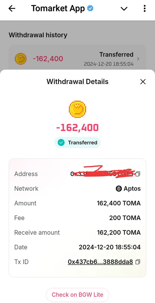 bluelake2024's tweet photo. I purchased golden tickets and medal, spent TON and Stars... Did onchain transaction with the wallet 3times.
Yet my Tomarket listing allocation claimed via Bitget lite hasn't received till now... What kind of sc@m is this? π
@bitgetglobal @BitgetWallet
#Tomascam #Tomarket $Toma https://t.co/F5M1PHfcOG