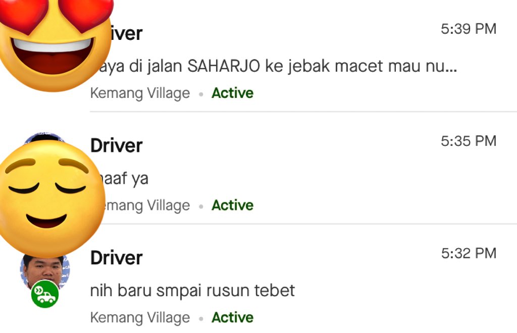 Hai <a href="/gojekindonesia/">Gojek Indonesia</a> apa gunanya ada pelayana prioritas di hari sabtu ini tanggal 21 des 2024 dengan kondisi jalanan lancar tapi driver masih ngantar ke tujuan sebelumnya dan jarak tempuhnya jauh!!!