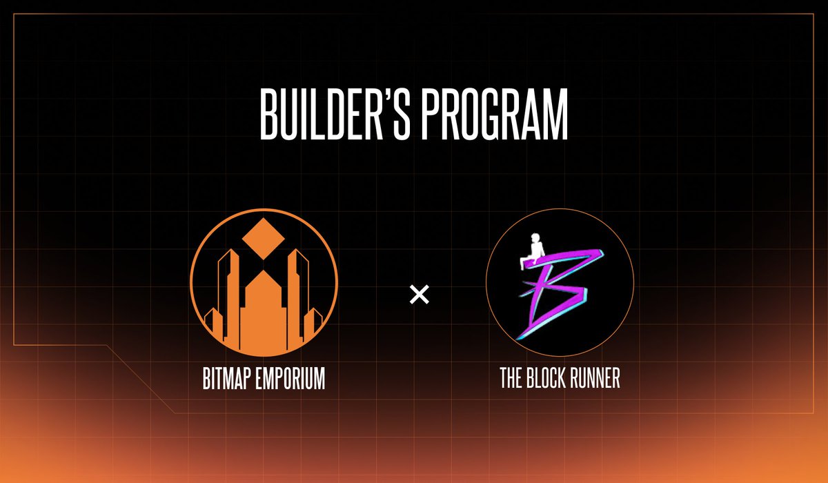 Bitmap Emporium (@bitmapemporium) on Twitter photo We’re excited to welcome <a href="/TheBlockRunner/">ᴛʜᴇ ʙʟᴏᴄᴋ ʀᴜɴɴᴇʀ Podcast | 91.bitmap 🟧</a> into our Bitmap Illuminati metaverse and look forward to building together.
Something is brewing 👽 We’re excited to welcome <a href="/TheBlockRunner/">ᴛʜᴇ ʙʟᴏᴄᴋ ʀᴜɴɴᴇʀ Podcast | 91.bitmap 🟧</a> into our Bitmap Illuminati metaverse and look forward to building together.
Something is brewing 👽