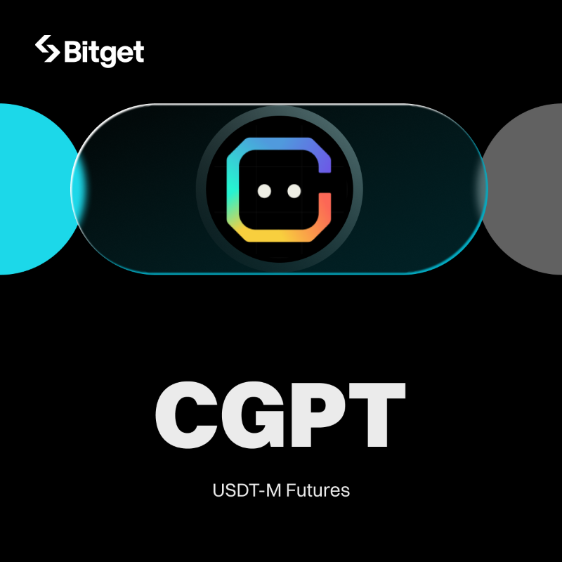 bitget's tweet photo. $CGPT @Chain_GPT USDT-M Futures is now live on #Bitget, with up to 75x leverage and trading bots support. 

🚀 Start trading now: https://t.co/naQNsBkprk