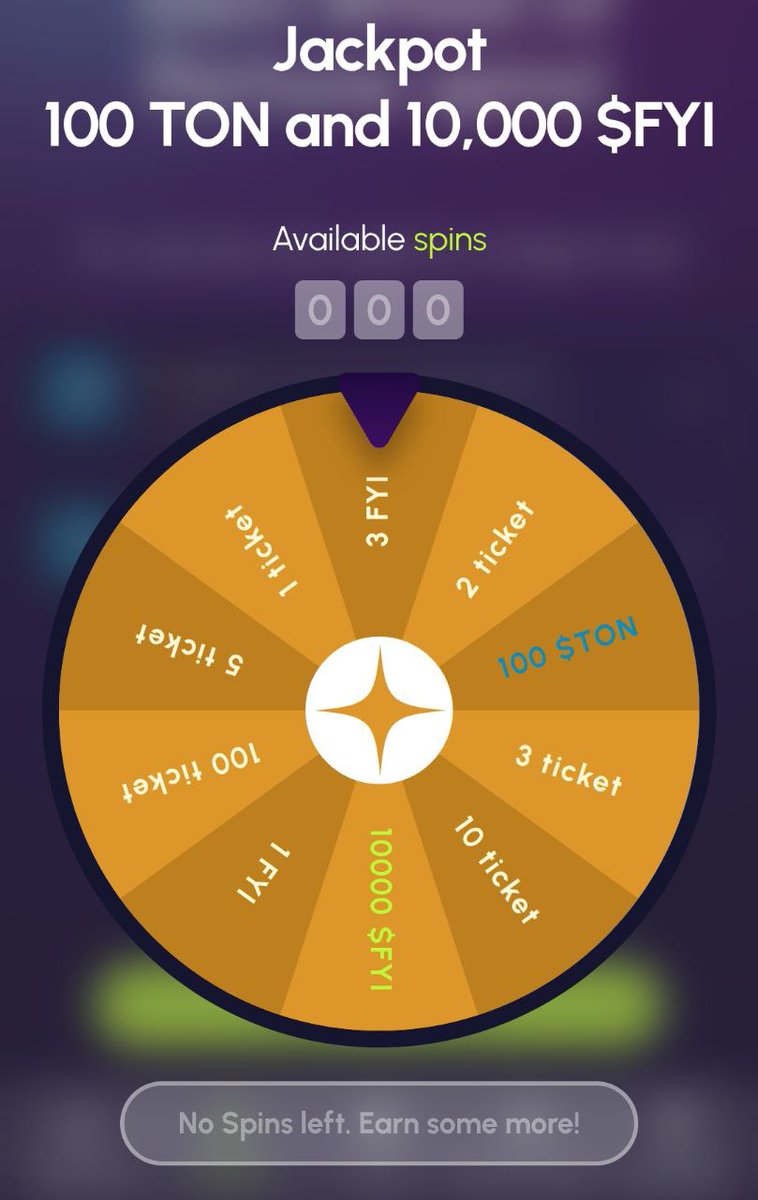 Biplab8972's tweet photo. @mr_cbillionaire Wheel of Fortune just added more $FYI rewards.
https://t.co/2fXqjWt92O

SOON you will learn the value of $FYI tokens. 🪙

Just Keep Playing 🎮 https://t.co/YxJTfB872j