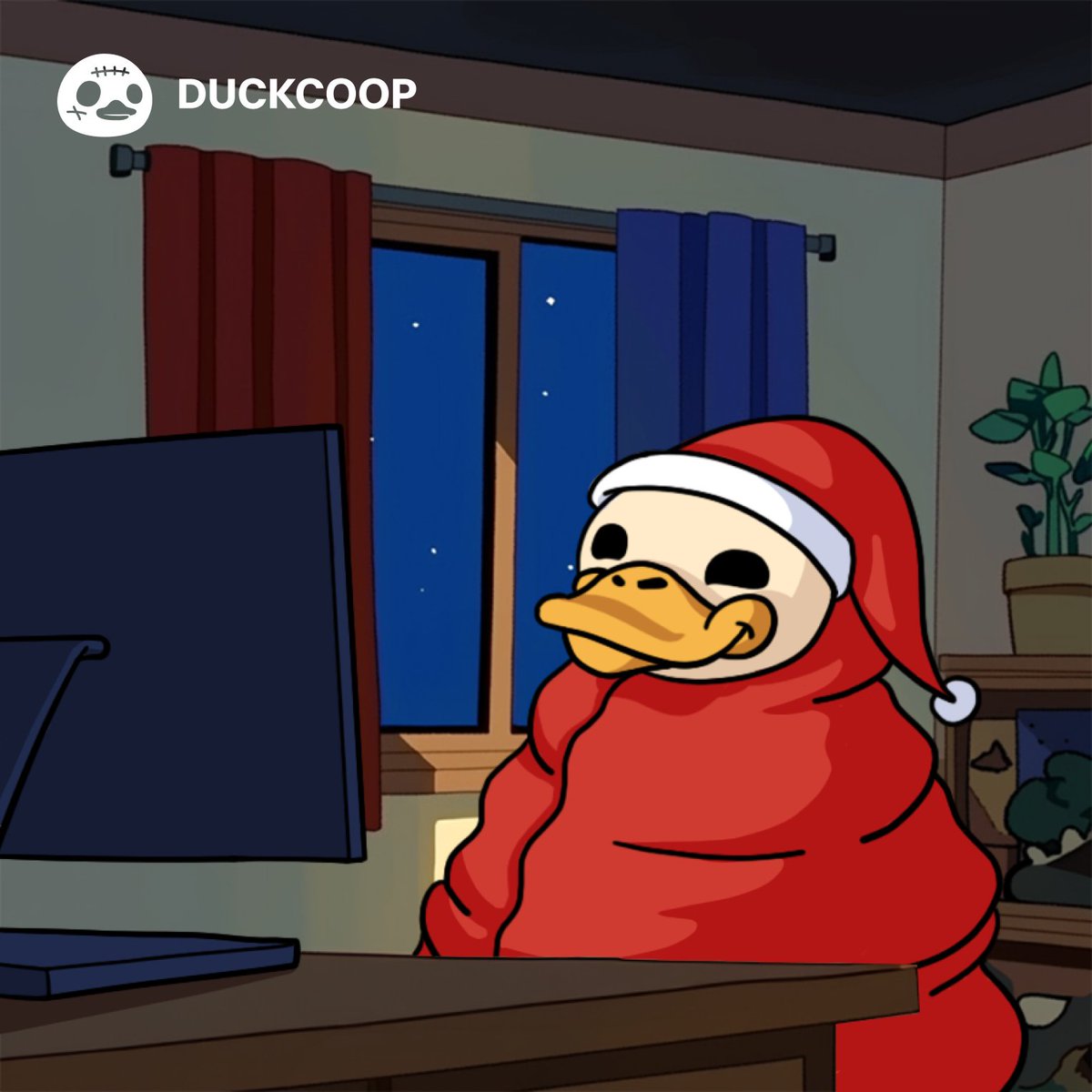Happy weekend ❄️

🎮 Gaming, Events, FREE $DUCKS: t.me/duckscoop_bot/…

🦆 $DUCKS Channel: t.me/duckcoopchannel

#DuckCoop #Christmas