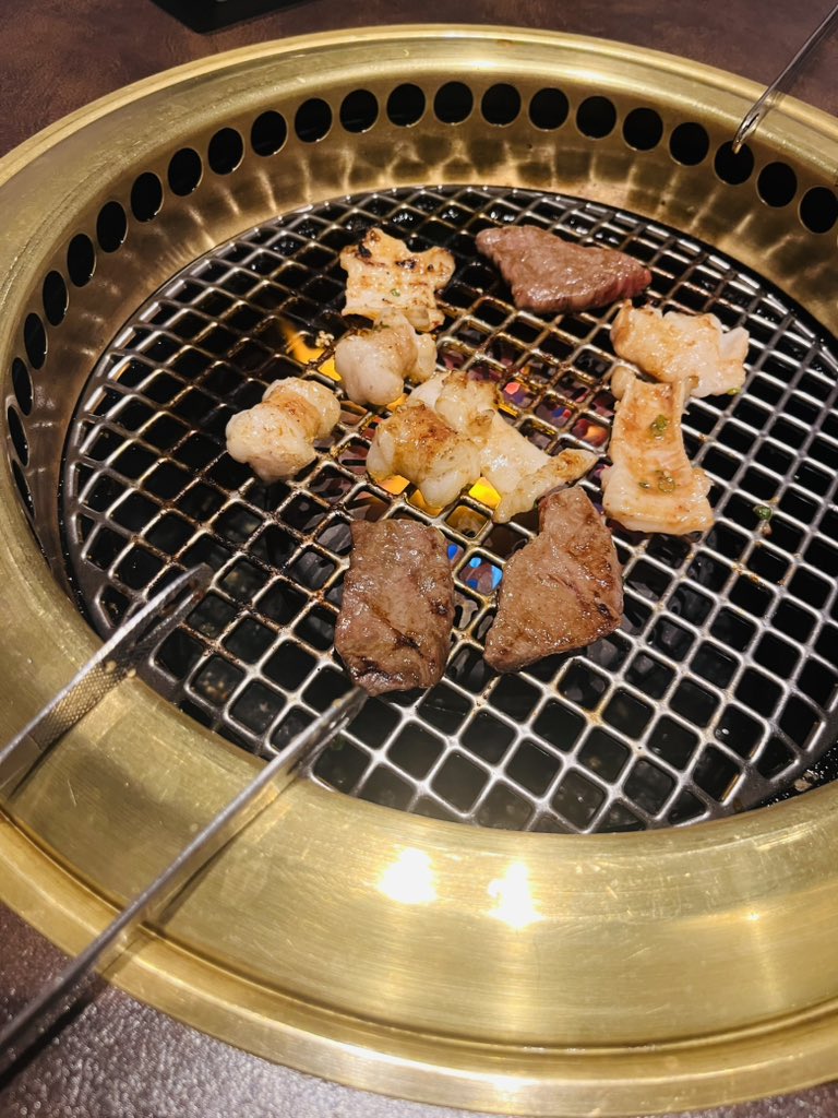 昨日はお高い焼肉ご馳走になったわ〜
美味し👌😋 