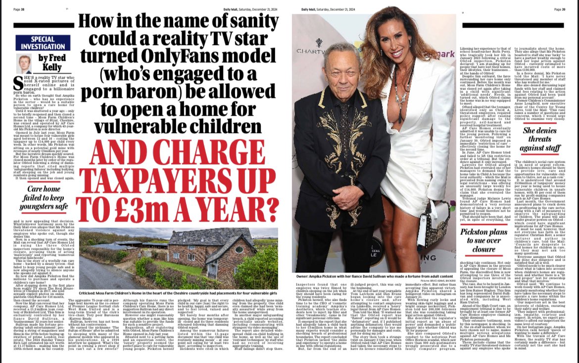 Ampika charged £14k a week to ‘care’ for vulnerable kids, home bought with funds from her sugar daddy pimp porn baron

This is what a female covert narcissist looks and sounds like, pure plastic and teaching girls how to be like her

Anybody believing her bullshit needs to wake