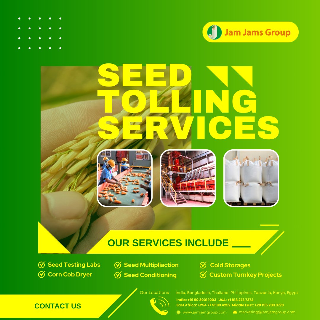 We can help your seed business reach new heights through our full-service Contract production-to-distribution Seed Handling Services.  #seedindustry #agriculture #farming #seeds #farmers #seedmultiplication #seedconditioning #agritech #agriculture