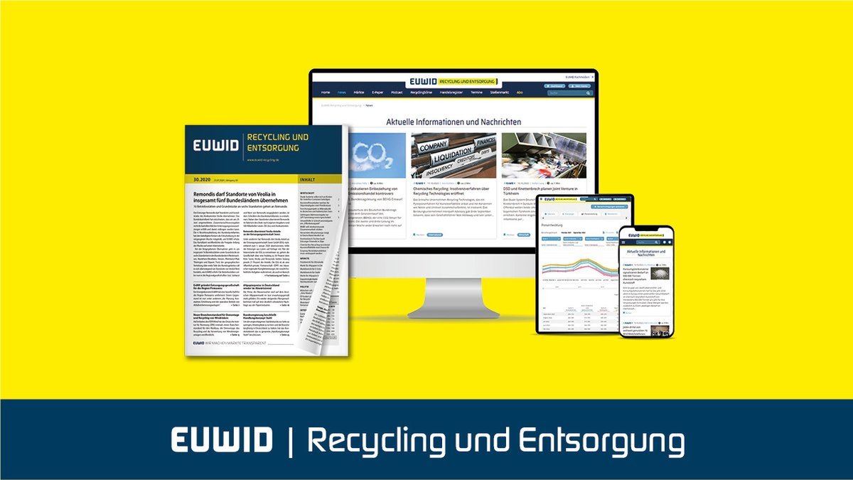 euwid's tweet image. 📈 Sichern Sie sich einen Vorsprung durch Markttransparenz und wertvolle Einblicke in die Recyclingbranche.
ow.ly/lS1X50UpFL4
📱 Folgen Sie uns: 
LinkedIn: ow.ly/88a750UpFL1
X (Twitter): ow.ly/rN0A50UpFL0
Facebook: ow.ly/EC7o50UpFKY