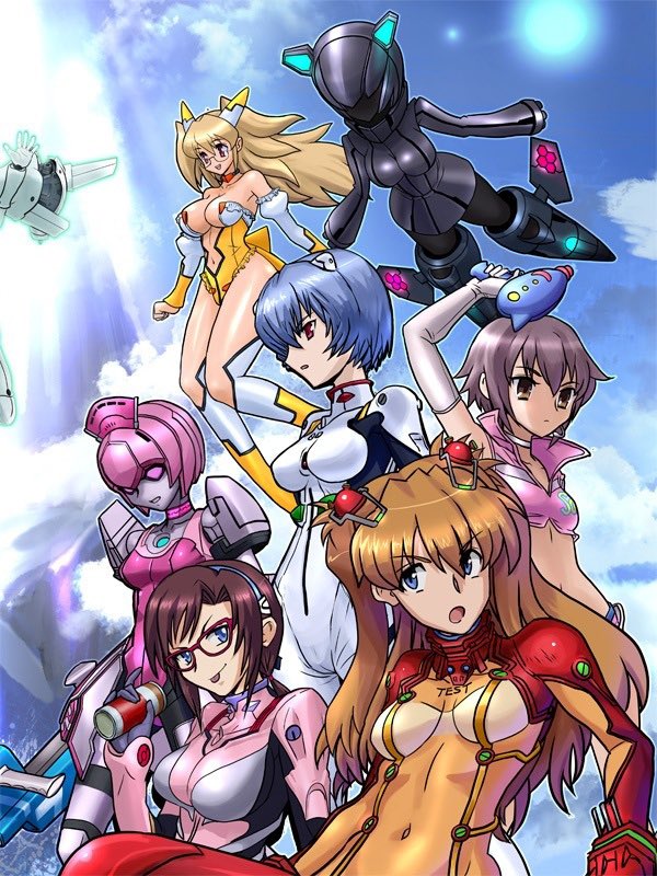 ピチスーさんロボ娘さん集合絵 