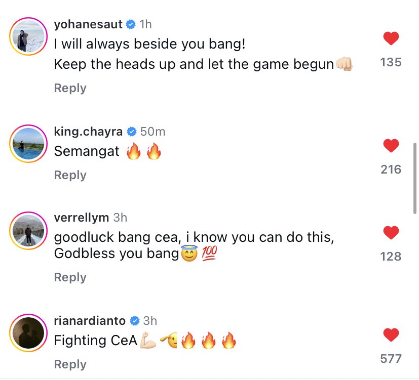 “why do you love indonesian badminton athlete so much?” 
them :