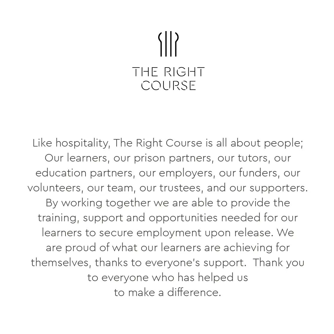 RightCourse_UK's tweet image. Thank you to all our partners who have helped us to support our learners. This year 60% have completed the course, 28% are still ongoing and, of those released, 60% have secured employment with a further 13% currently looking. 

#Training4Employment

#TheRightCourse