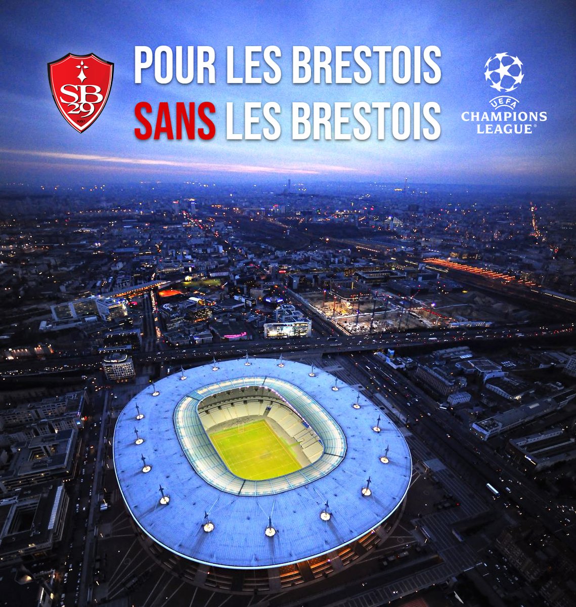 Délocaliser les rencontres de Champions League à 600km de Brest en pleine semaine, c'est un affront fait à une majorité de supporters. Ce projet n'est que l'illustration d'une ambition personnelle malvenue, motivée par des intérêts économiques si éloignés du "football populaire".