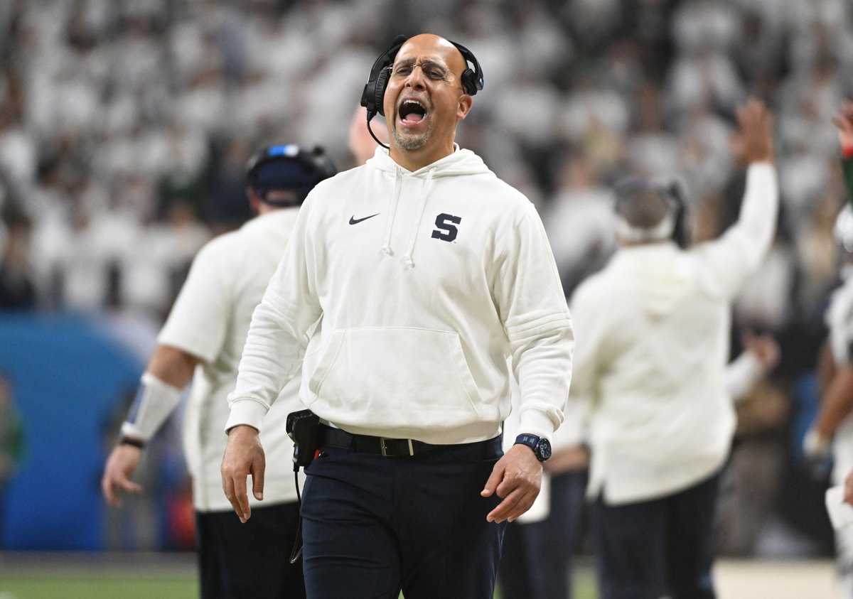 James Franklin is 3-24 all-time against AP top 10 teams. 

Of note for Saturday's CFP matchup: SMU ended the season No. 12 in the AP Poll.