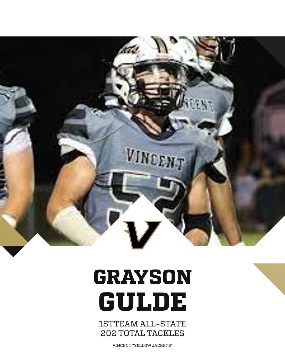Coach Weatherford (@coachw74) on Twitter photo Congrats to <a href="/Grayson_Gulde/">Grayson Gulde</a> for being named to the 2024 All-State team at LB. He finished the season with 202 total tackles and had more than 400 for his career! <a href="/Bama_2A/">Bama 2A</a> <a href="/HallTechSports1/">Hall-Tech Sports</a> <a href="/DexPreps/">DexPreps</a> Congrats to <a href="/Grayson_Gulde/">Grayson Gulde</a> for being named to the 2024 All-State team at LB. He finished the season with 202 total tackles and had more than 400 for his career! <a href="/Bama_2A/">Bama 2A</a> <a href="/HallTechSports1/">Hall-Tech Sports</a> <a href="/DexPreps/">DexPreps</a>