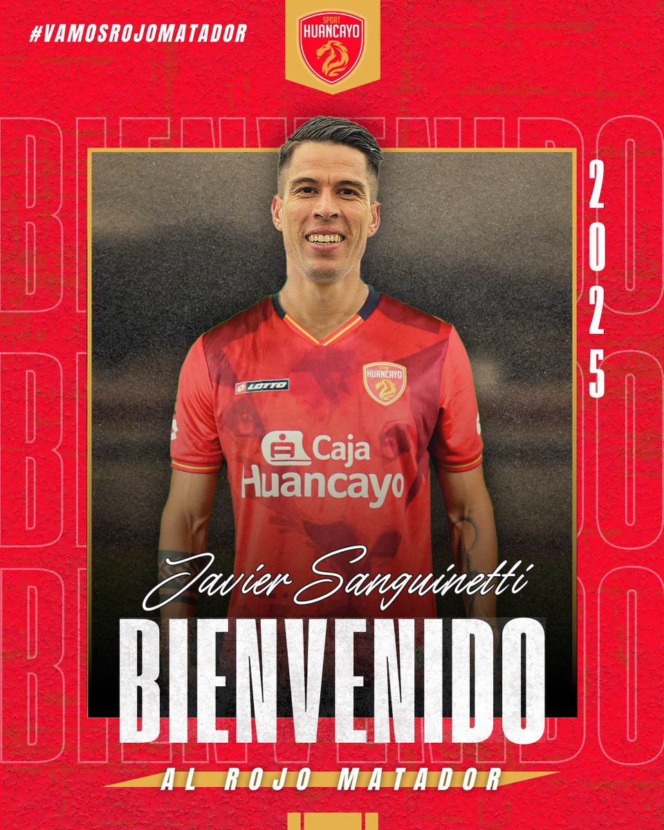 #MercadoAXEM 🇵🇪
Javier Sanguinetti (<a href="/sanguinettiii/">Javier Sanguinetti</a>) es nueva incorporación de <a href="/clubshuancayo/">Club Sport Huancayo</a>. El volante llega libre desde #GVSanJose 🇧🇴.
