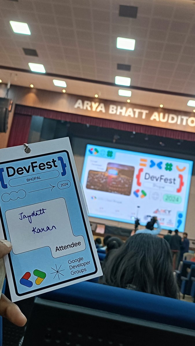 karandefinitely's tweet image. Just back from #DevFestBhopal: learned, networked, and ran out of coffee faster than my debug patience. 🖥️☕
 #CodeAndConnect #DevFestBhopal2024 #Google
